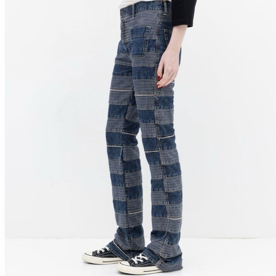 [新品未使用] HYSTERIC GLAMOUR スクラッチフレアデニムパンツ