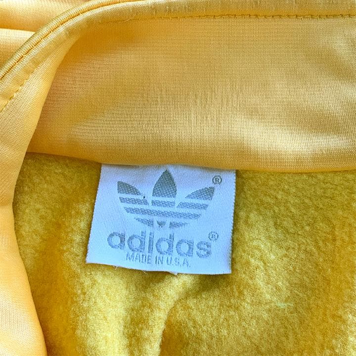 ☆80’sMadeinUSA☆ adidas ヴィンテージジャージ　裏起毛