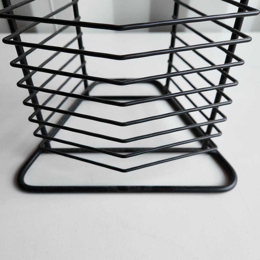 希少 ヴィンテージ l Wire CDラック CDタワー 114cm