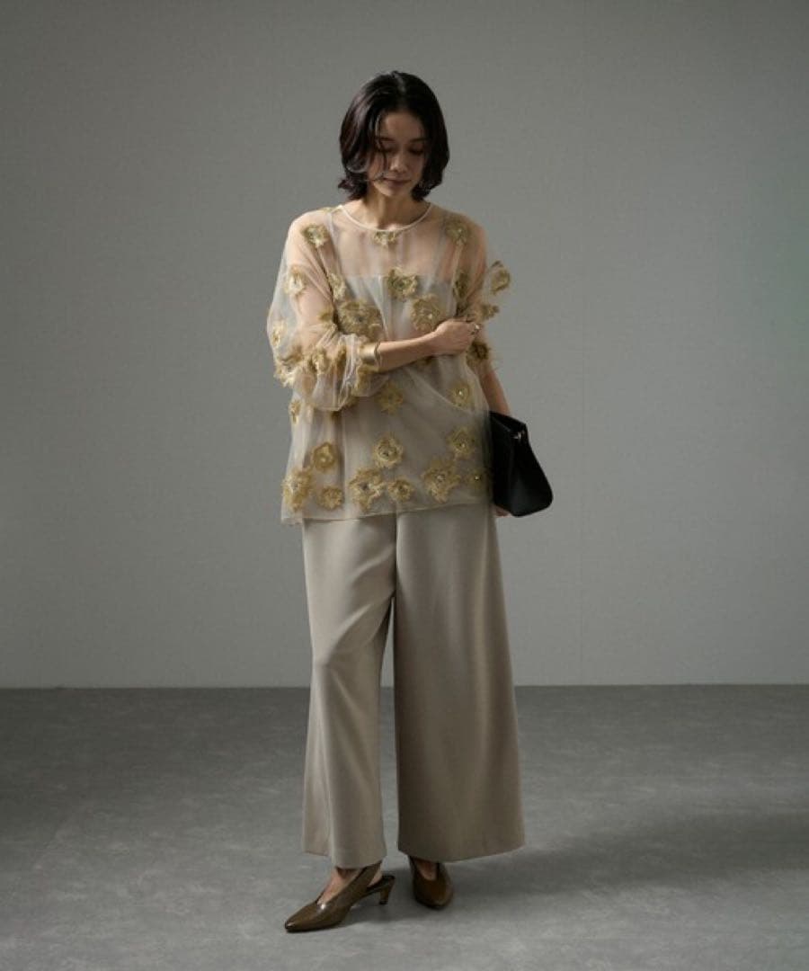 すが SALON adam et rope' ベアトップオールインワン