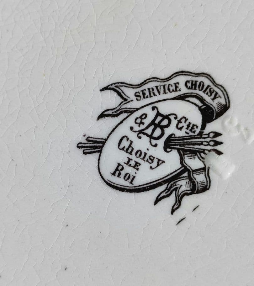 美品　ジョワジールロワ　平皿　フランスアンティーク