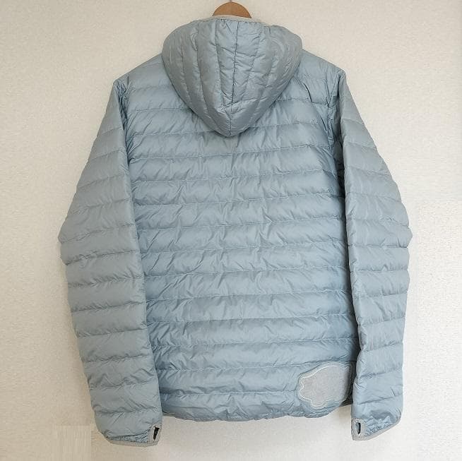 ★希少 ドラッグストアーズ　ダウンジャケット　リバーシブル　ブタ　グレー