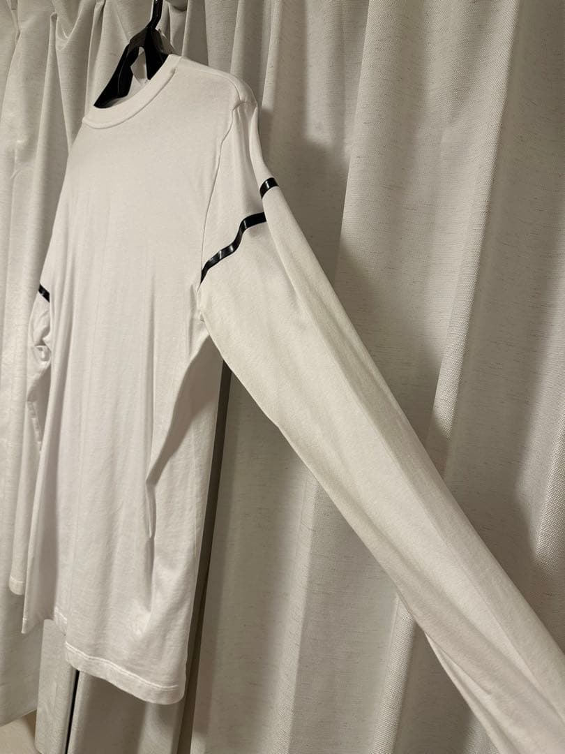 MONCLER ホワイト クリーニング済　長袖　ロンT モンクレール　サイズＭ