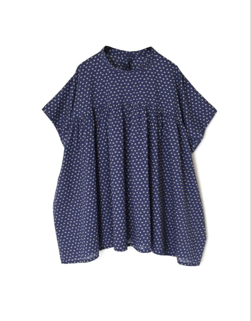 ★*o様 【新品】SOIL ソイル　コットンボイルスモールフラワープリント　シャ