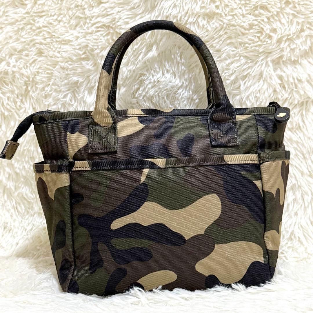 PEARLY GATES 迷彩 カモフラ カートバッグ トートバッグ ゴルフ用品