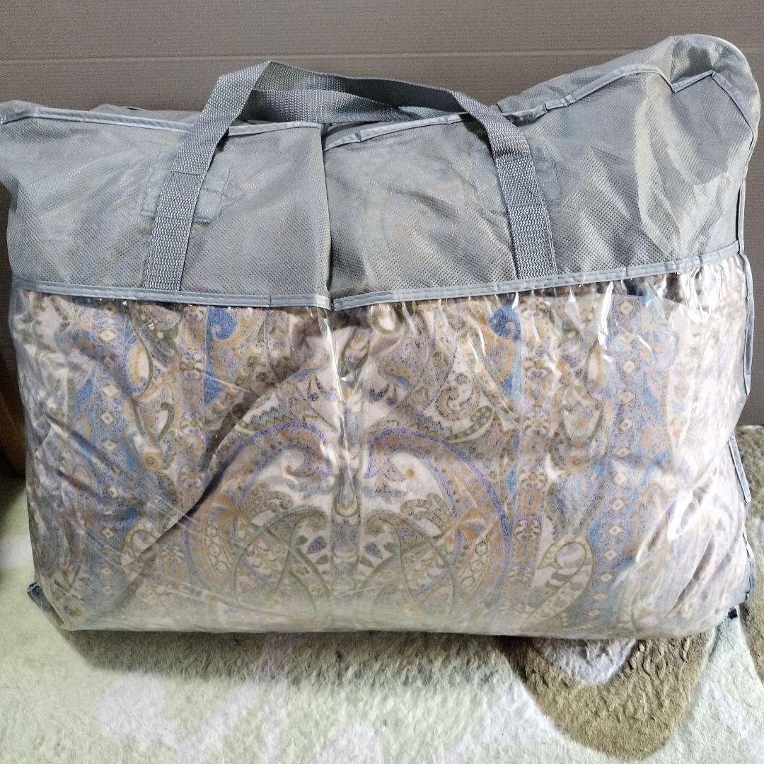 [未使用品] 羽毛肌掛け布団 シングル