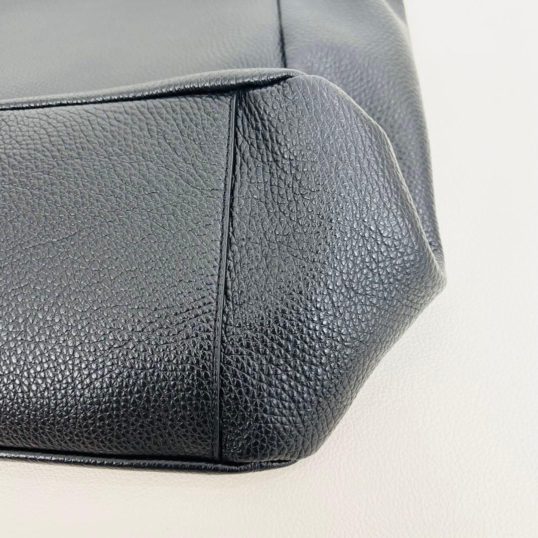 2721【美品】FURLA 本革 トートバッグ レザー A4収納 リバーシブル