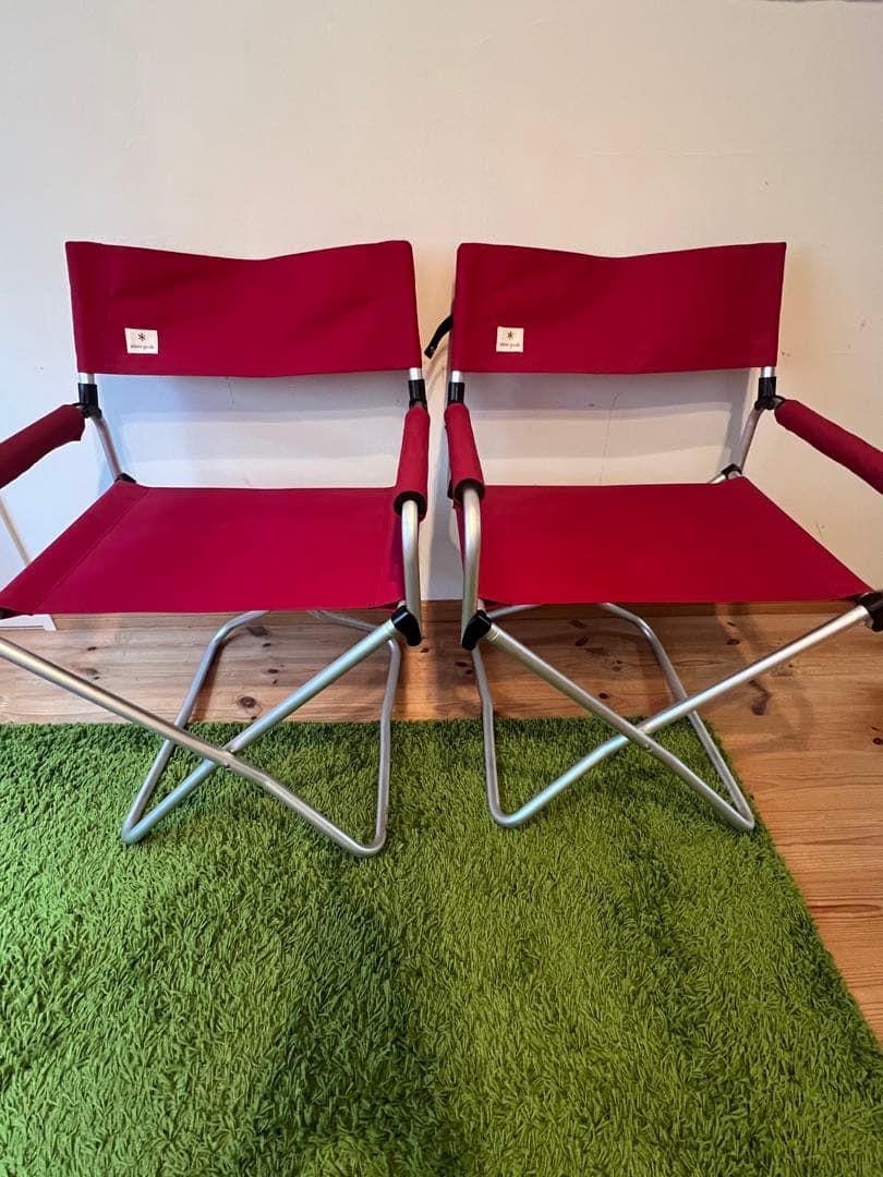 【2脚セット】 peak　FDフォールディングチェアワイド