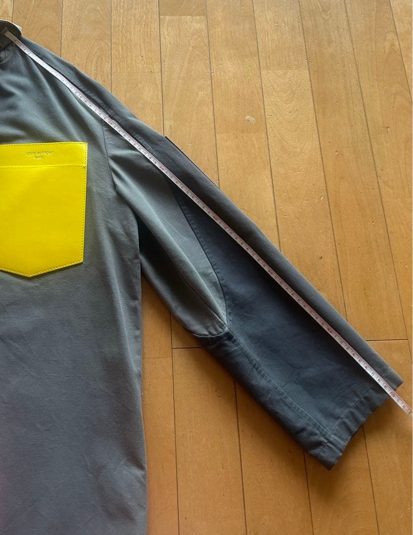 LOUIS VUITTON カラーブロックデザイン 長袖シャツ XS