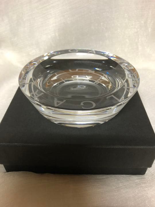 BVLGARI クリスタル　灰皿