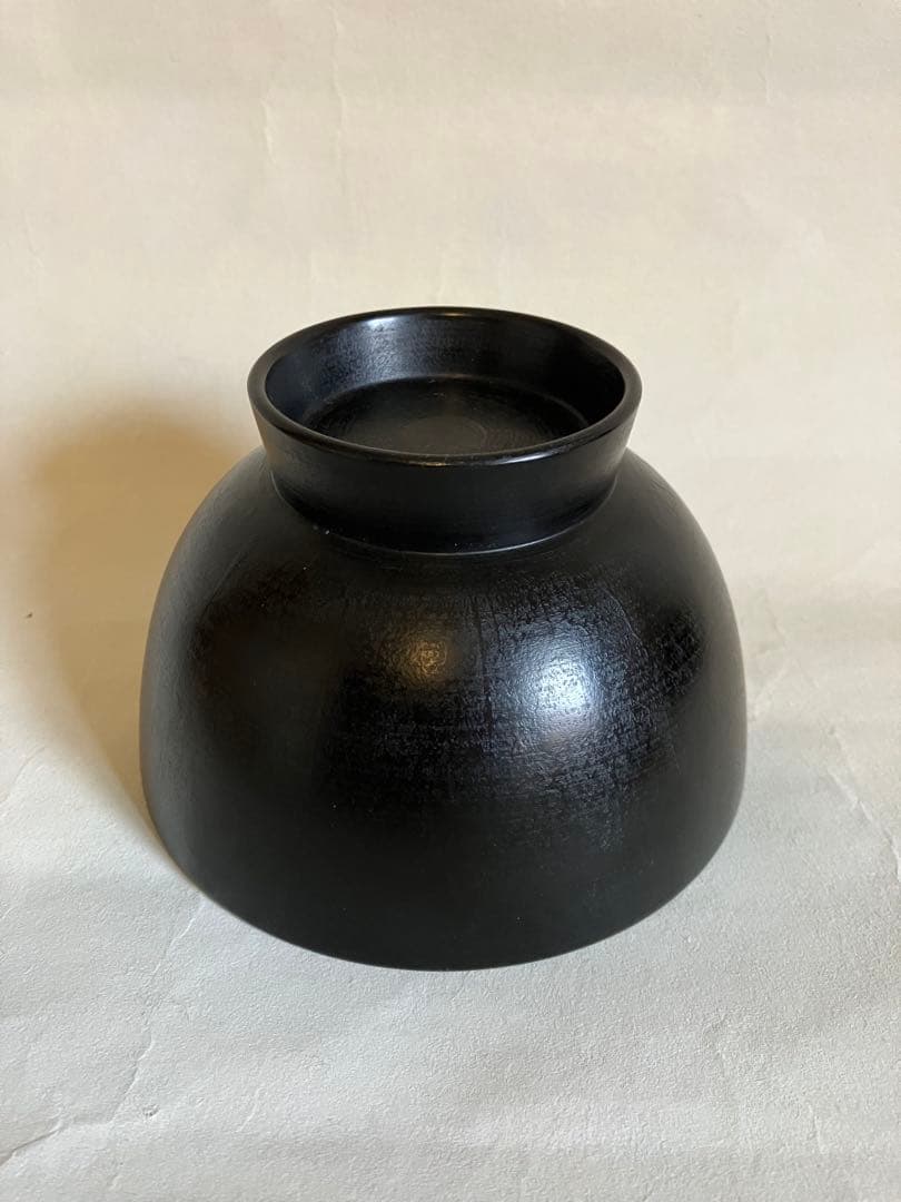 赤木明登　飯椀　黒　箱、説明付き