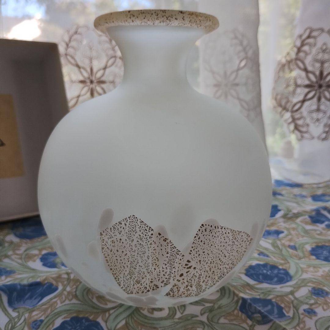 岩田糸子さんの花瓶2点おまとめ（初霞、初見）