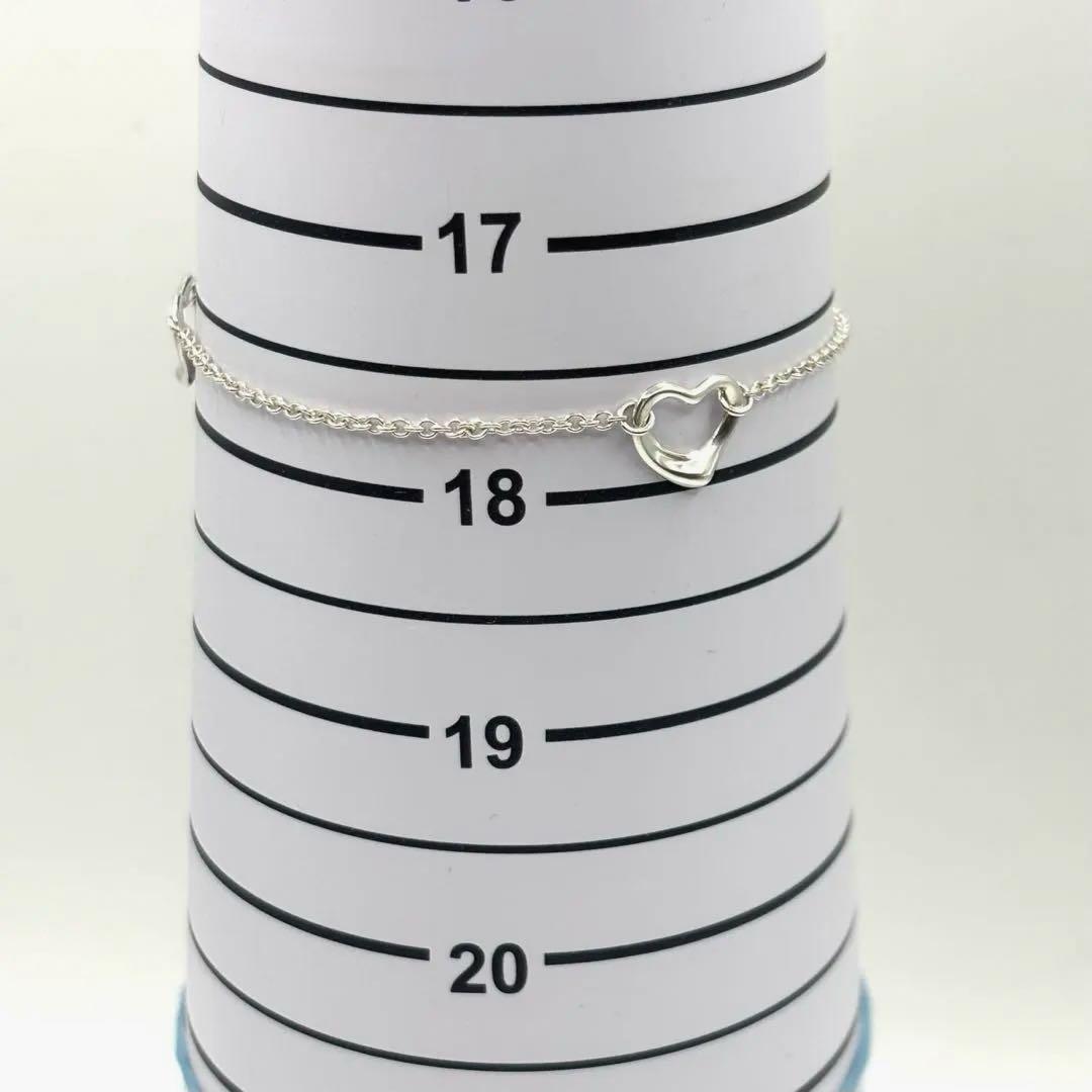 TIFFANY&Co.【美品】3連トリプルオープンハートブレスレット　925