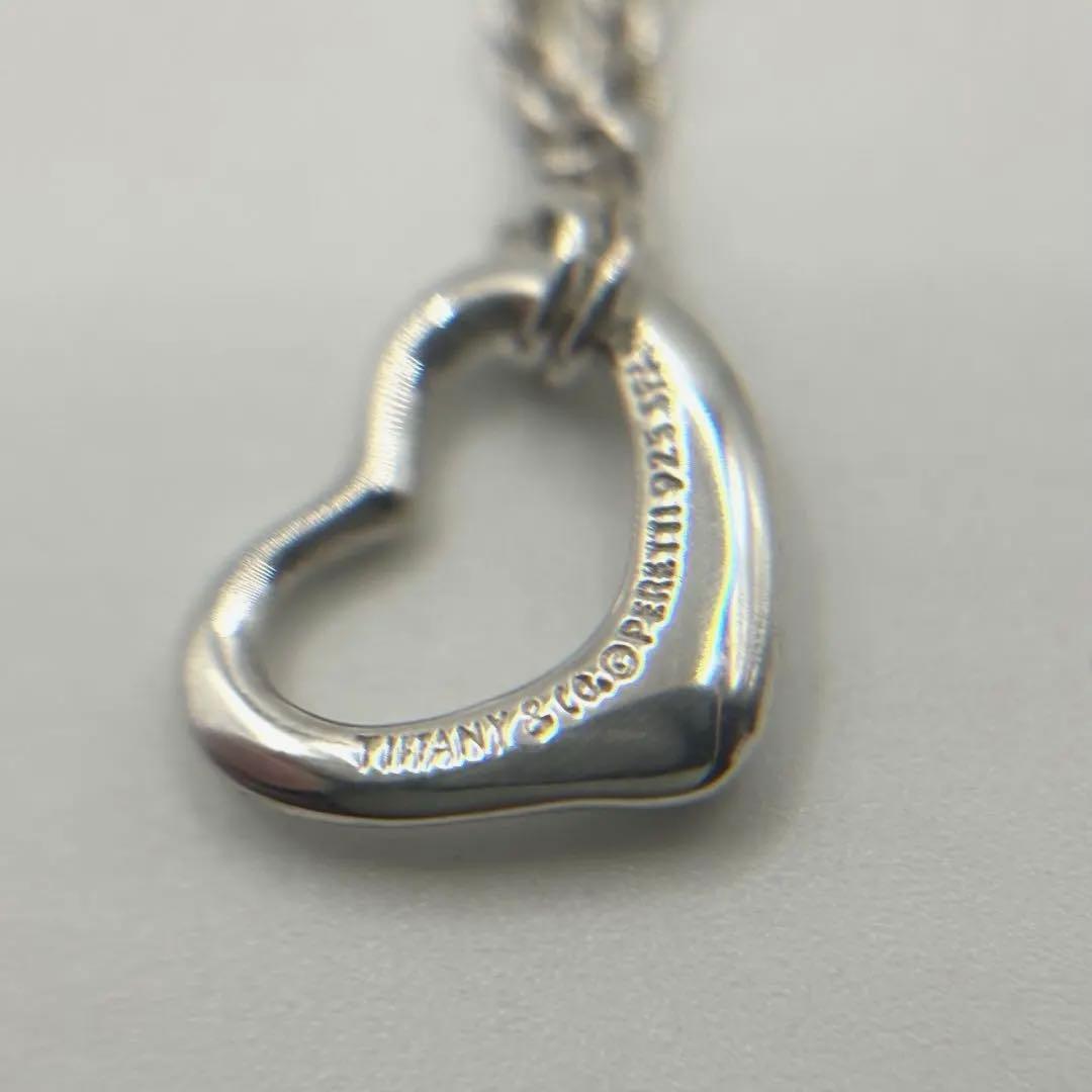 TIFFANY&Co.【美品】3連トリプルオープンハートブレスレット　925