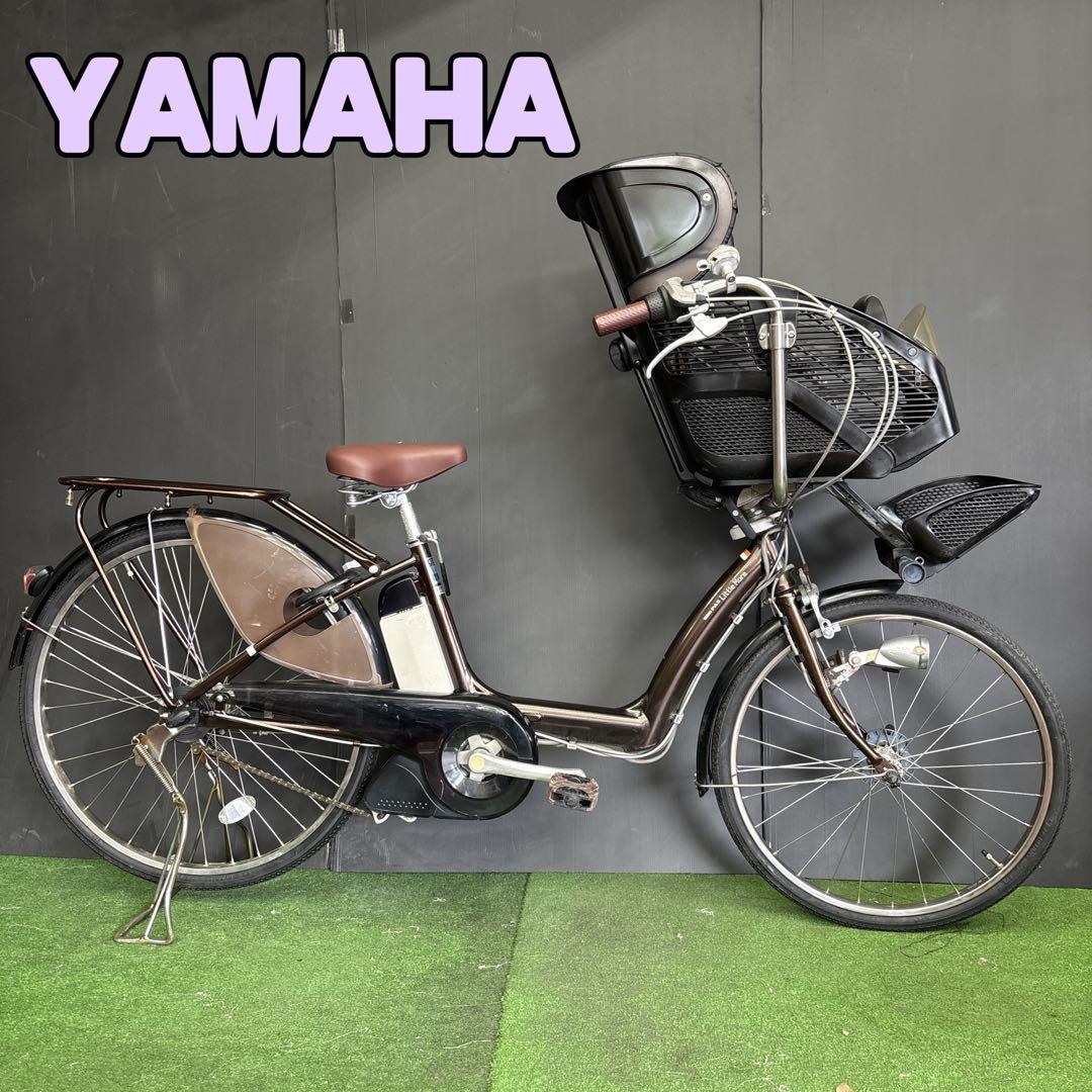電動自転車 YAMAHA PAS Little more 3人乗り対応　26★