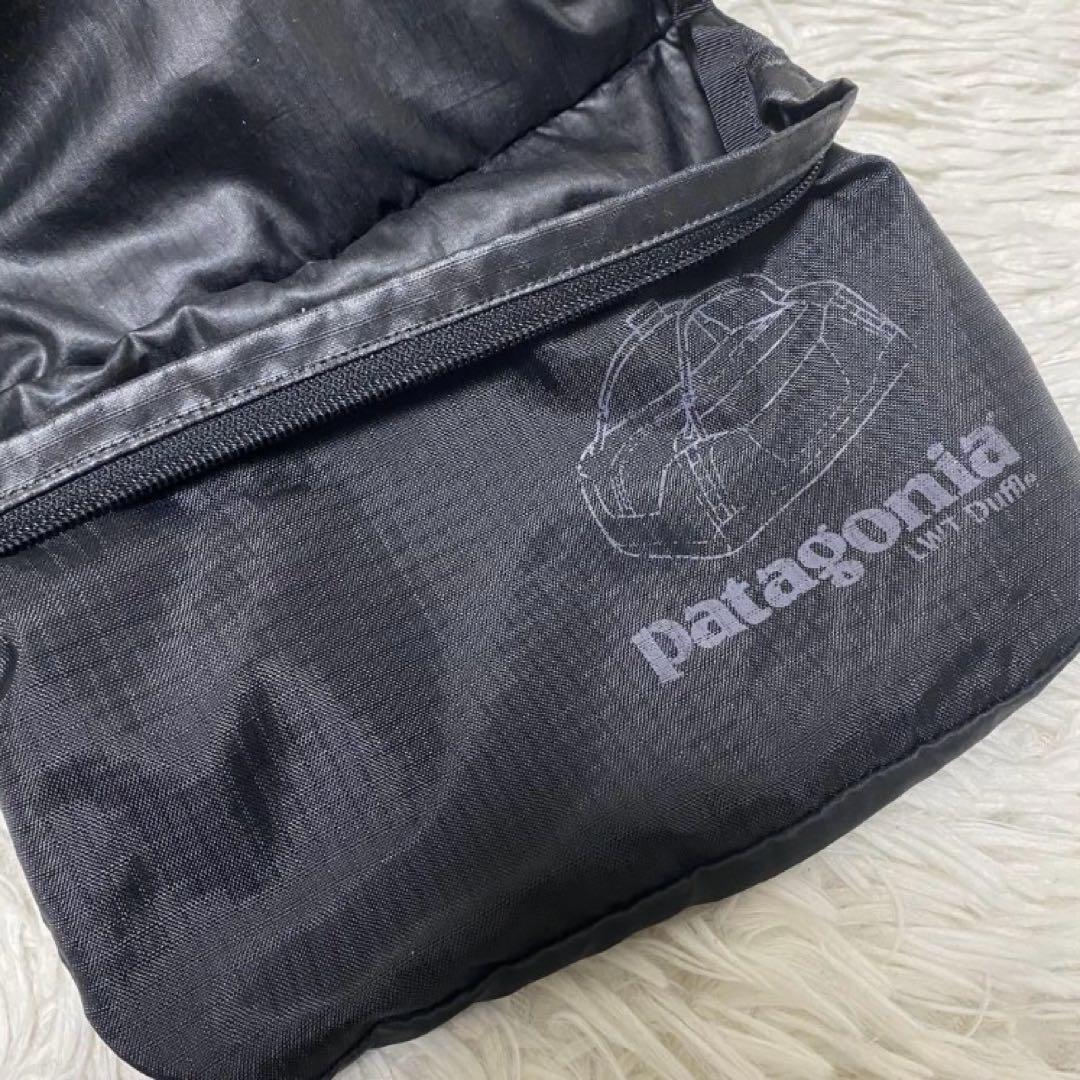 廃盤品　パタゴニア　ライトウェイト　トラベル　ダッフル　バック　黒　パッカブル