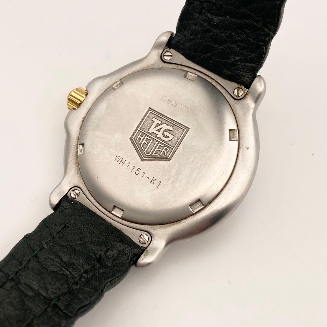 【稼働品】タグホイヤー クォーツ 腕時計 コンビ WH1151-K1 新品電池