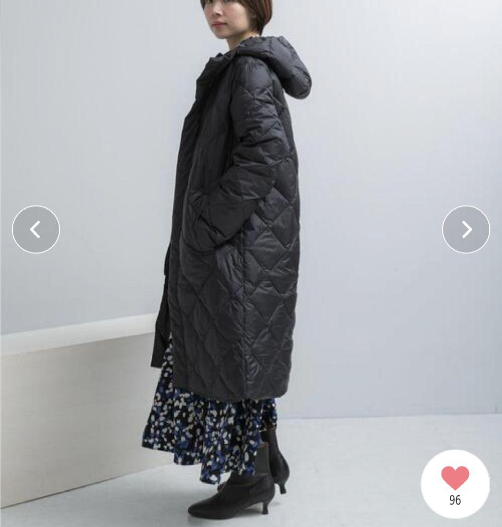 ジャケット・アウター TAION HOOD LONG DOWN JACKET