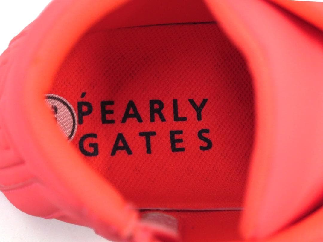 【専用】展示品●パーリーゲイツ●サイドロゴ　ミドルカット　スパイクシューズ