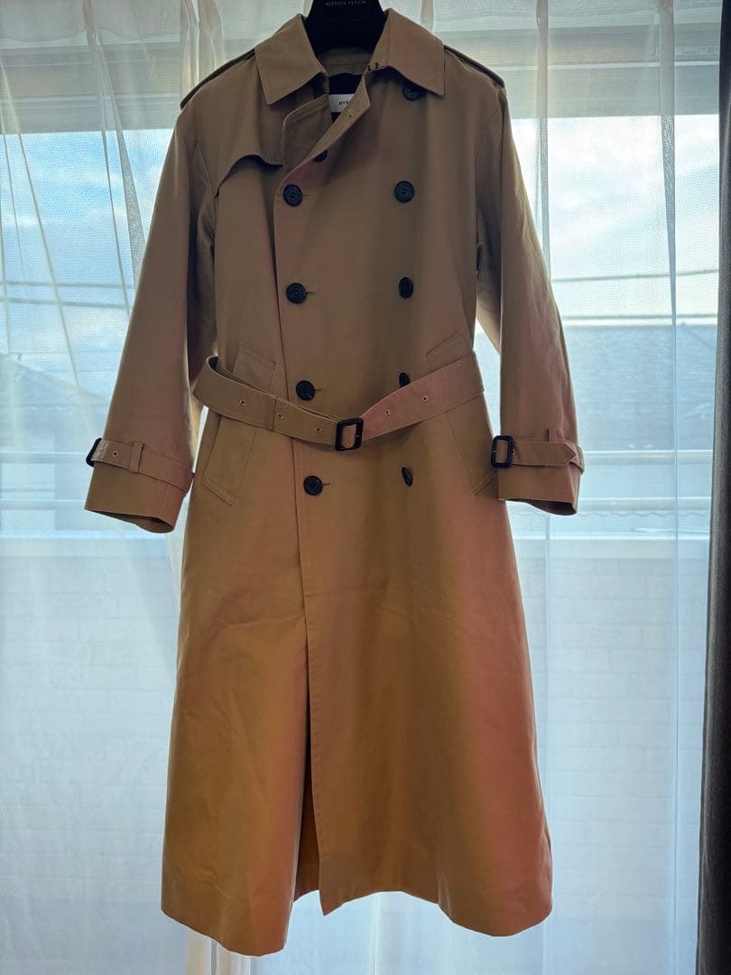 HYKE ハイク トレンチコート ロングコート ライナー付き 1