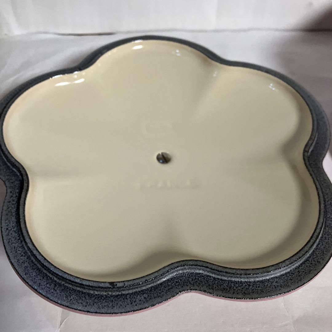 R*a様 ル・クルーゼLECREUSETココットフルール　希少ブーケピンク20セ