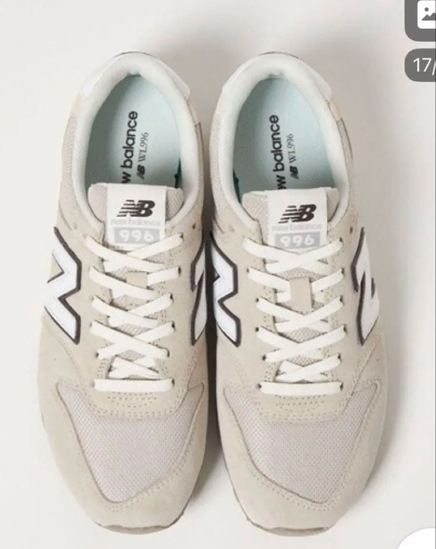 ニューバランスWL996SQ2ライトベージュ