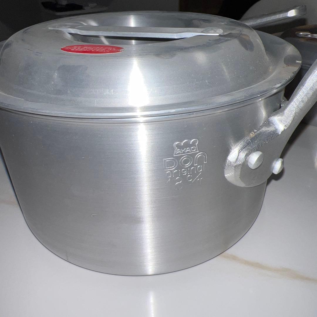 DON アルミ片手鍋 蓋付き5点セット