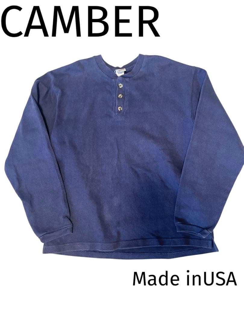 h*o様 CAMBER ヘンリーネックT