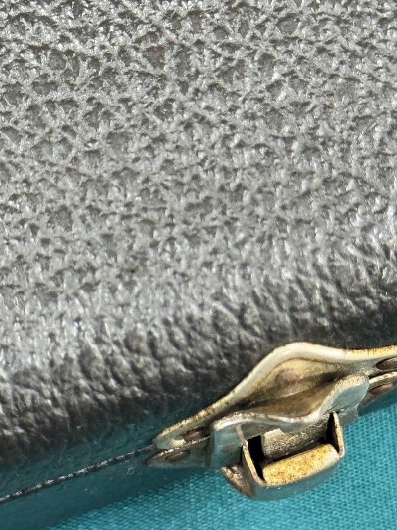 ら*ん様 ビンテージ　バイオリン弓ケース 皮張り黒 仕切りあり12本入り