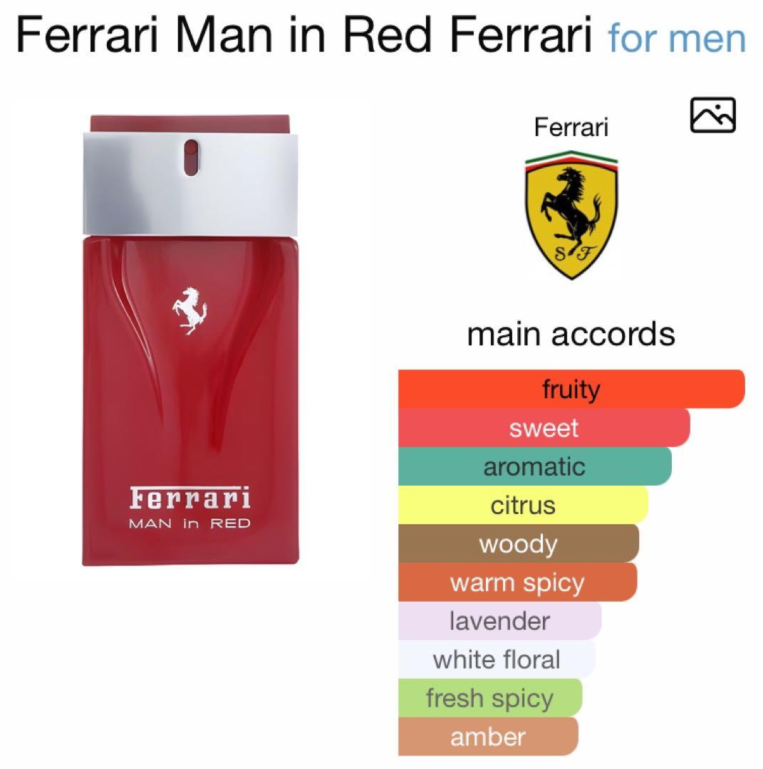 【新品/希少】Ferrari Man in Red 100ml 香水