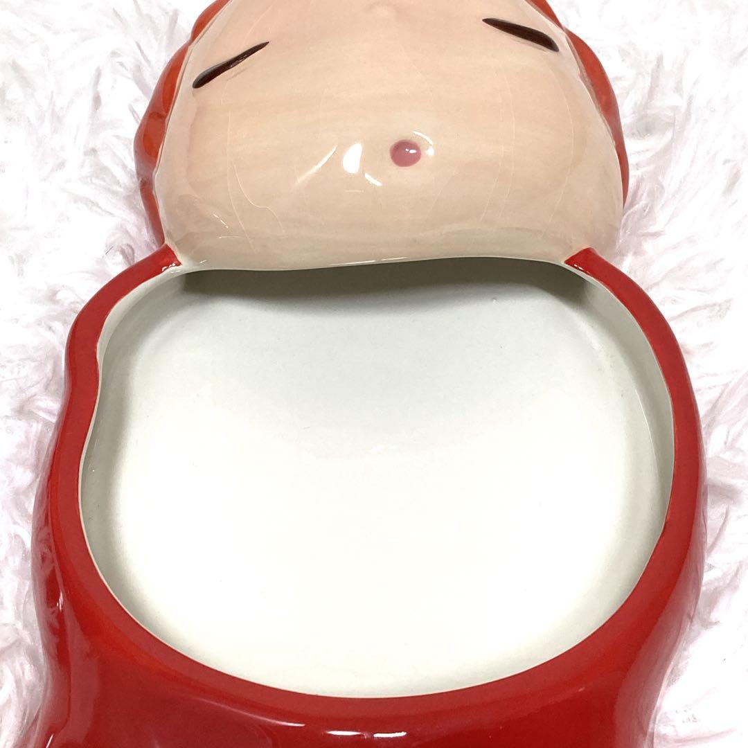 ♡激レア♡ ★極美品★ 崖の上のポニョ キャンディポット 陶器 ジブリ ポニョ