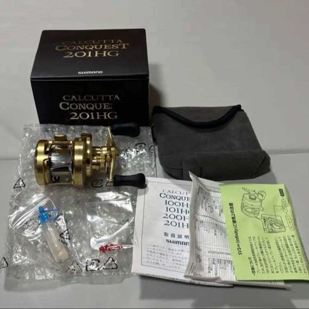 Calcutta Conquest 201HG ベイトリール