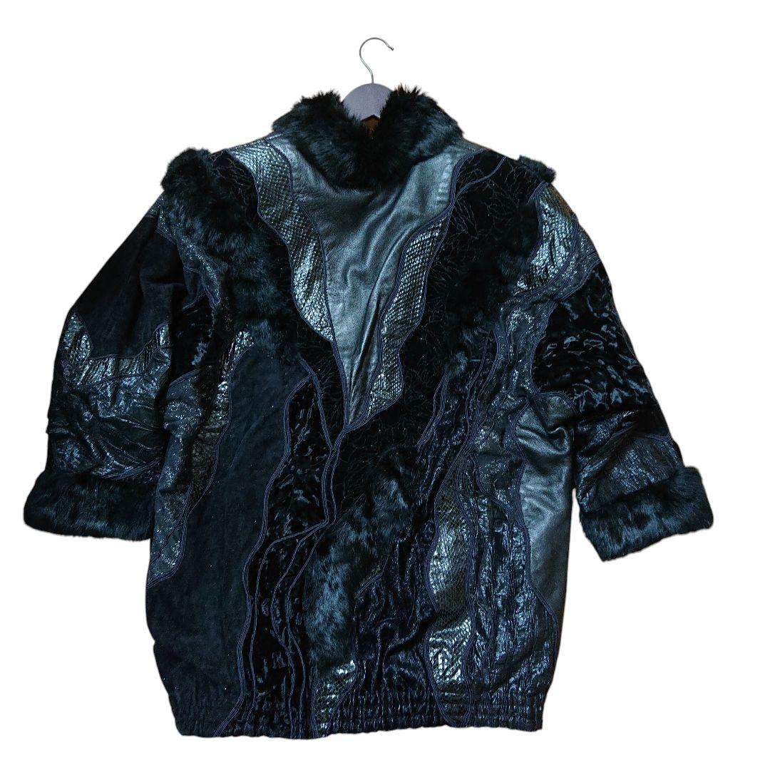 引越SALE価格 オーバーサイズ スペイン製 ドッキング レザージャケット