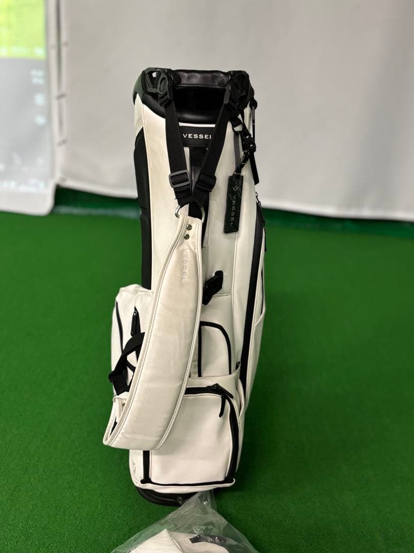 Vessel キャディバッグ ホワイト