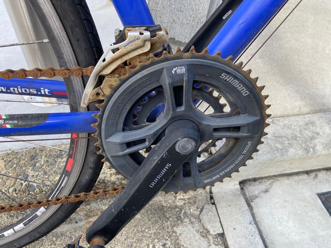 GIOS MISTRAL クロスバイク 青