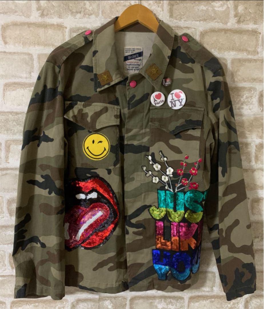 セールHISTORY REPEATSミリタリージャケットLサイズ