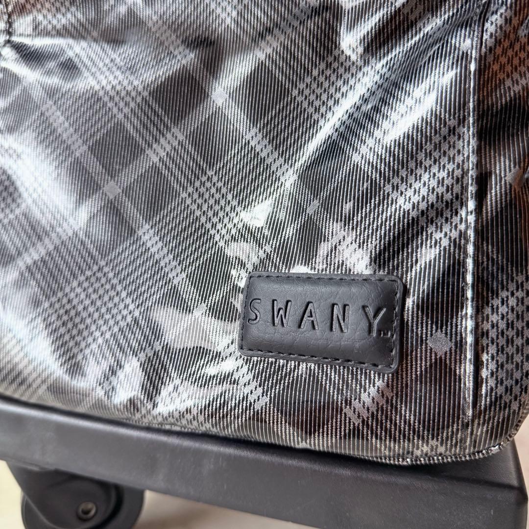 【新品】SWANYスワニー 支えるバッグ　キャリーバッグ　4輪　軽量