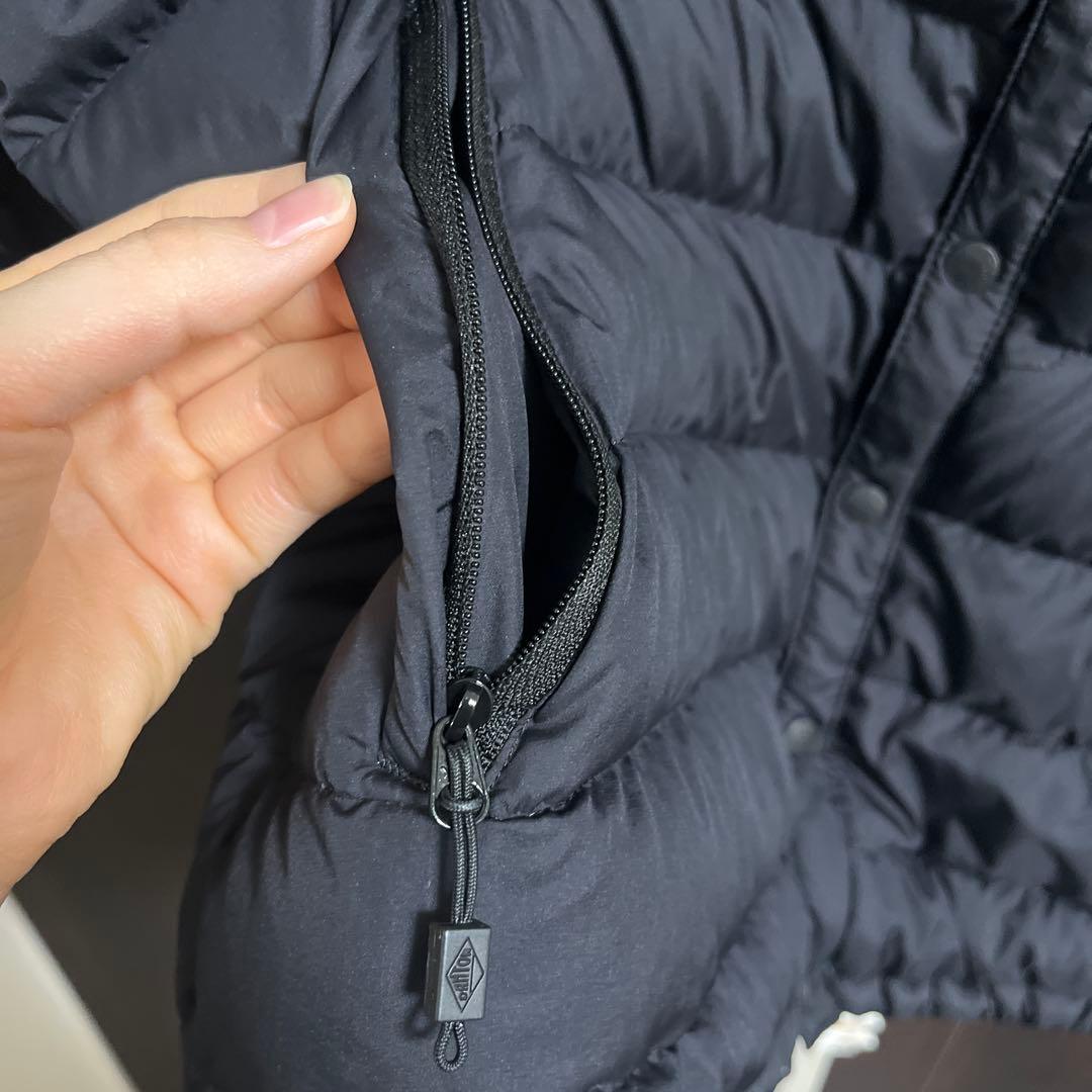 Dantonダントン インナーダウン ジャケット　ブラック M