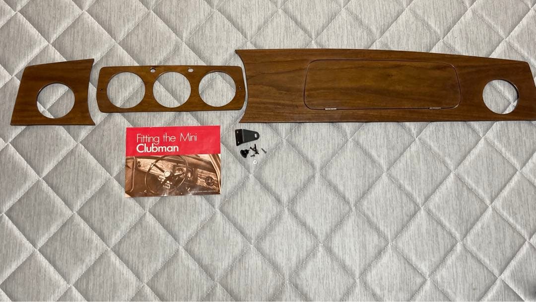 ROKEE　3連メーター用 ウッドパネル