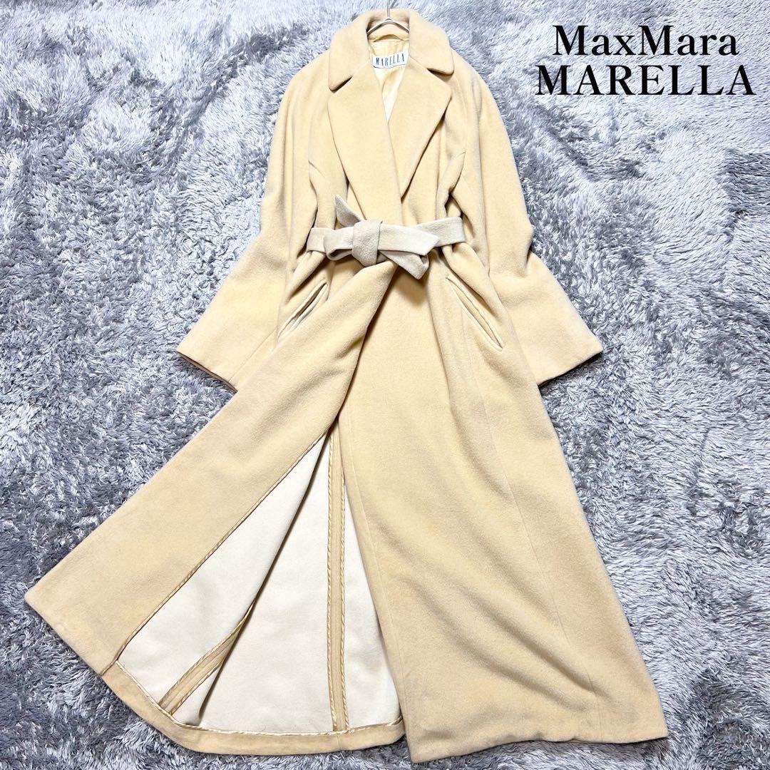 瑞希 Max Mara マレーラ カシミヤ チェスターコート M相当