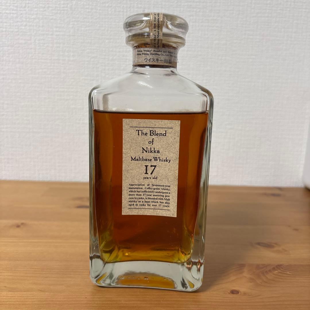 ニッカ　17年　NIKKA ザ ブレンド オブ ニッカ モルトベース ❹