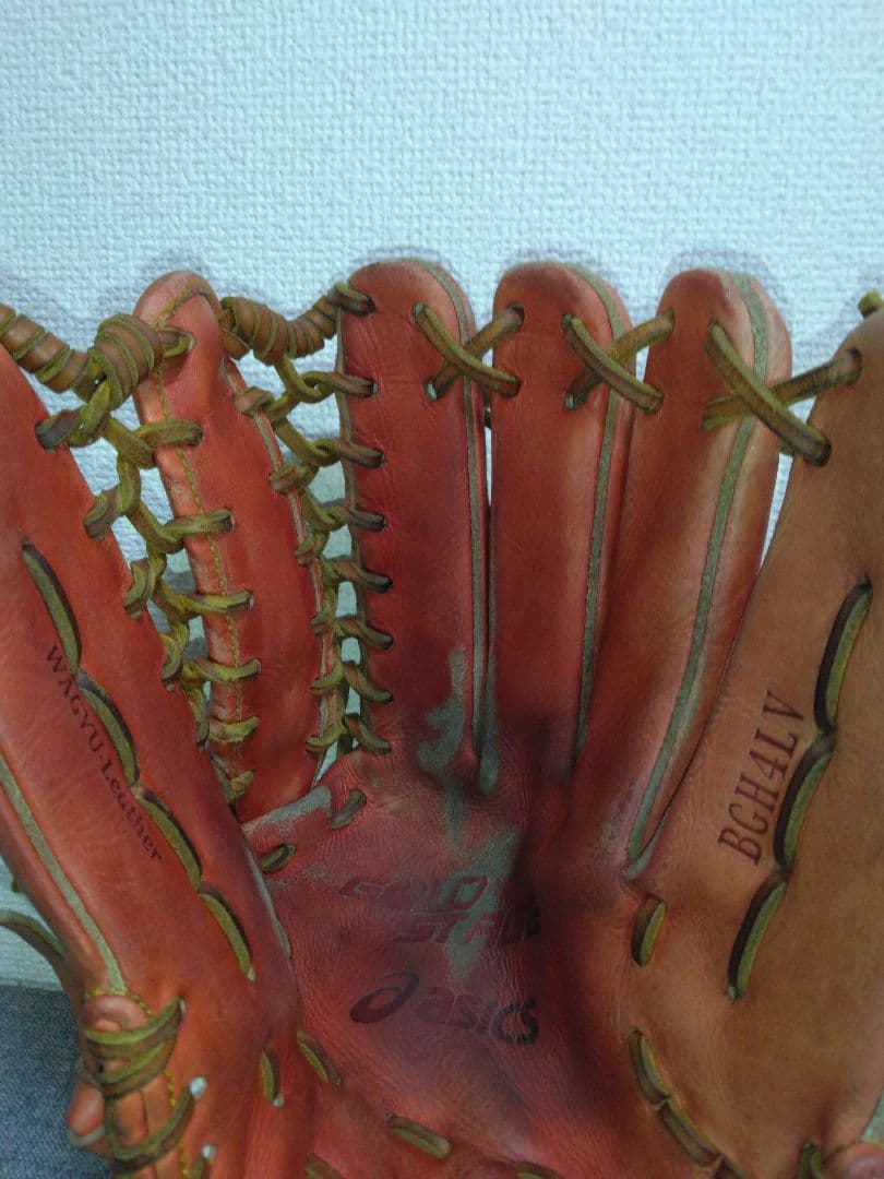 アシックス ゴールドステージ 硬式外野手グローブ