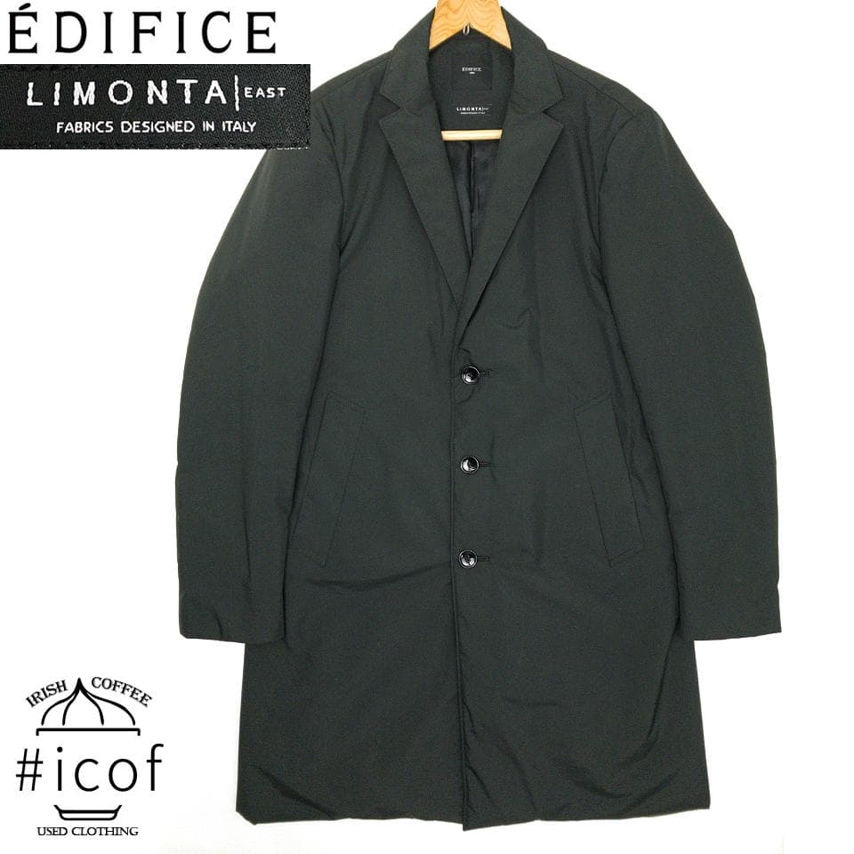 美品✨XL ダウン EDIFICE LIMONTA チェスター コート 735