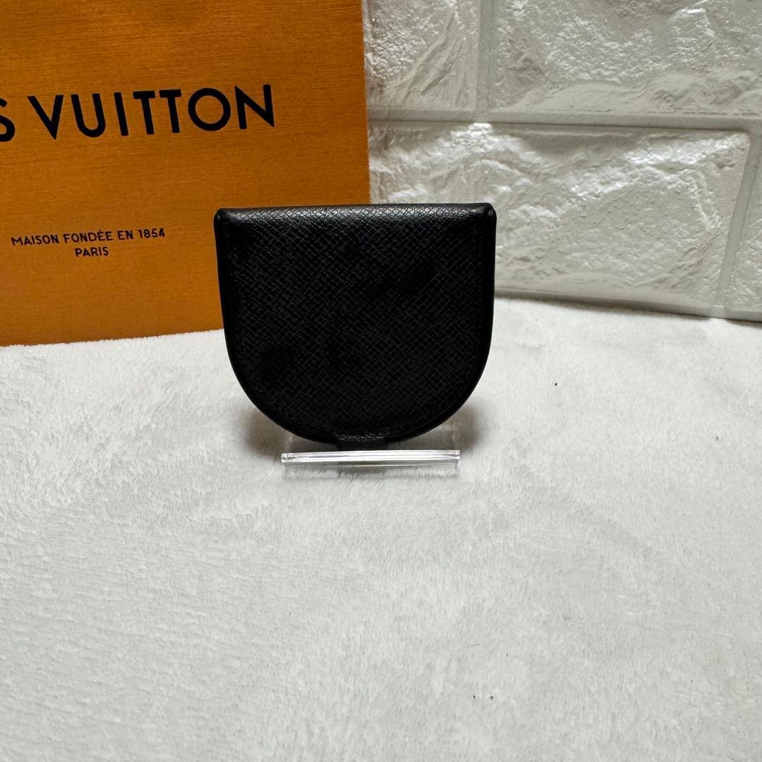 極美品⭐️定価7万⭐️LOUIS VUITTON ポルト モネ・キュヴェット　黒
