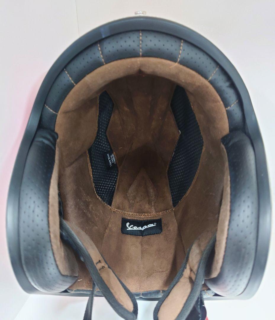 Vespa 純正 ジェットヘルメット レッド