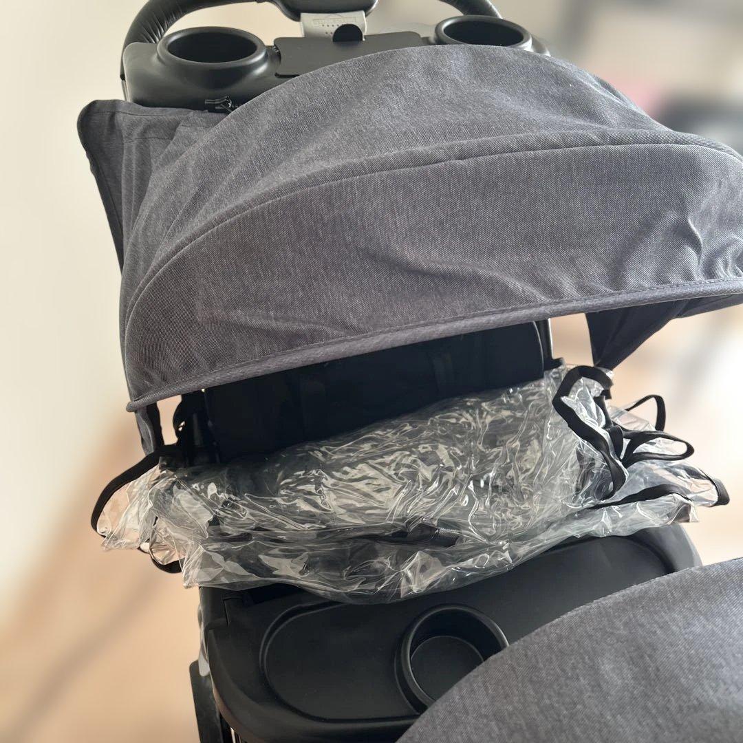 マ*コ様 極美品 KATOJI ふたりでゴーDX 二人乗りベビーカー 軽量 カト