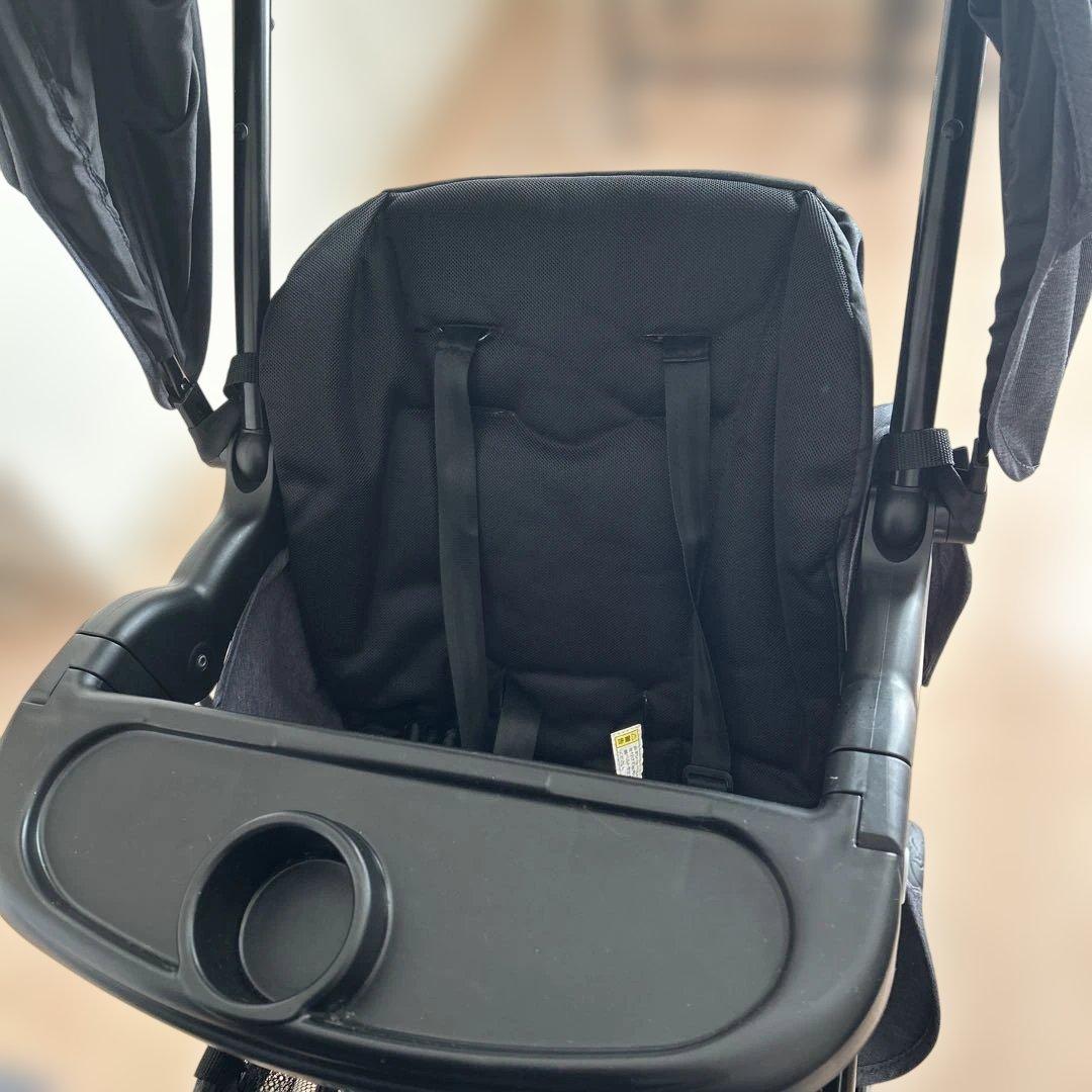 マ*コ様 極美品 KATOJI ふたりでゴーDX 二人乗りベビーカー 軽量 カト