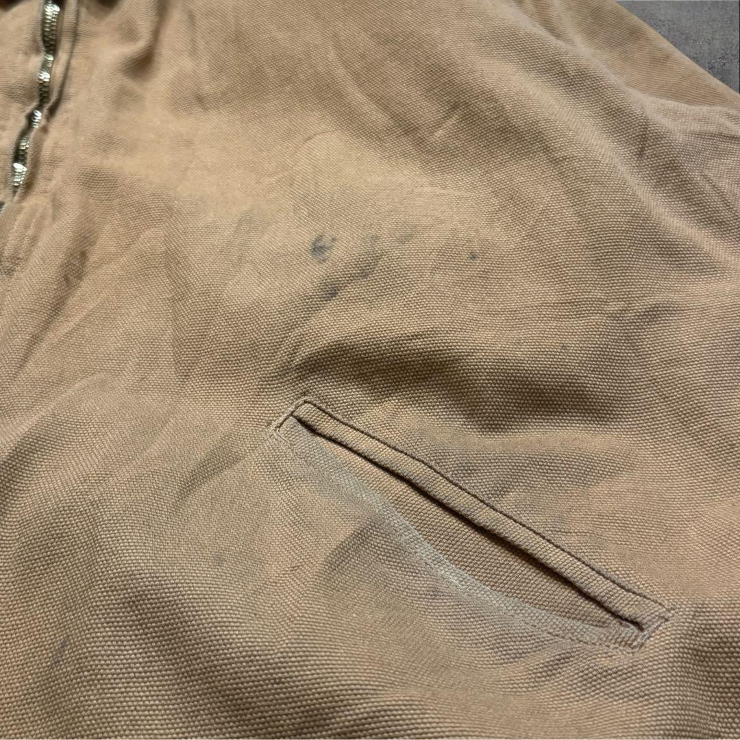 『漢』燃堂ダック地デトロイトジャケットコーデュロイ襟ヴィンテージ古着雰囲気