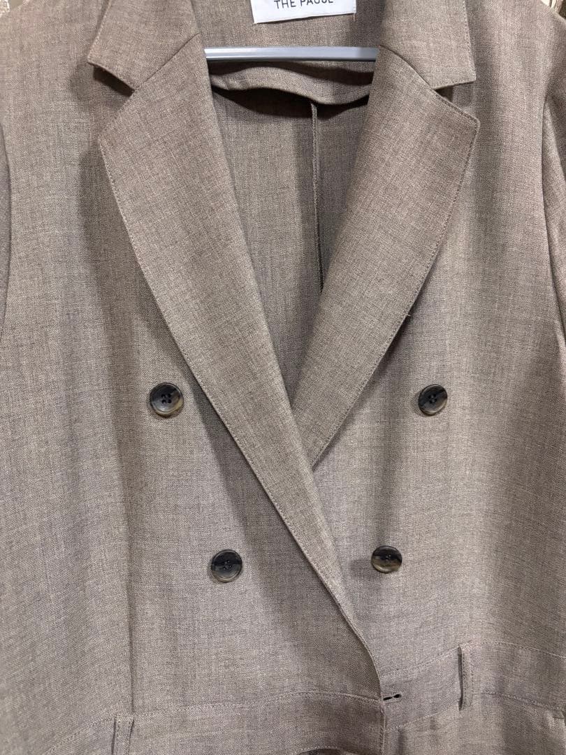 THE PAUSE ★ウィムガゼット　テーラーカラージャンプスーツ　一度着用