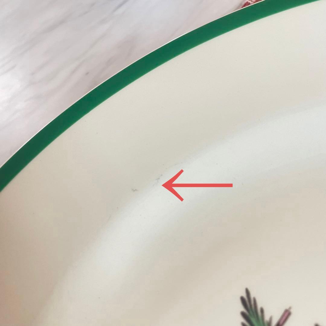 【英国製】スポード　クリスマスツリー　ディナープレート　４点セット